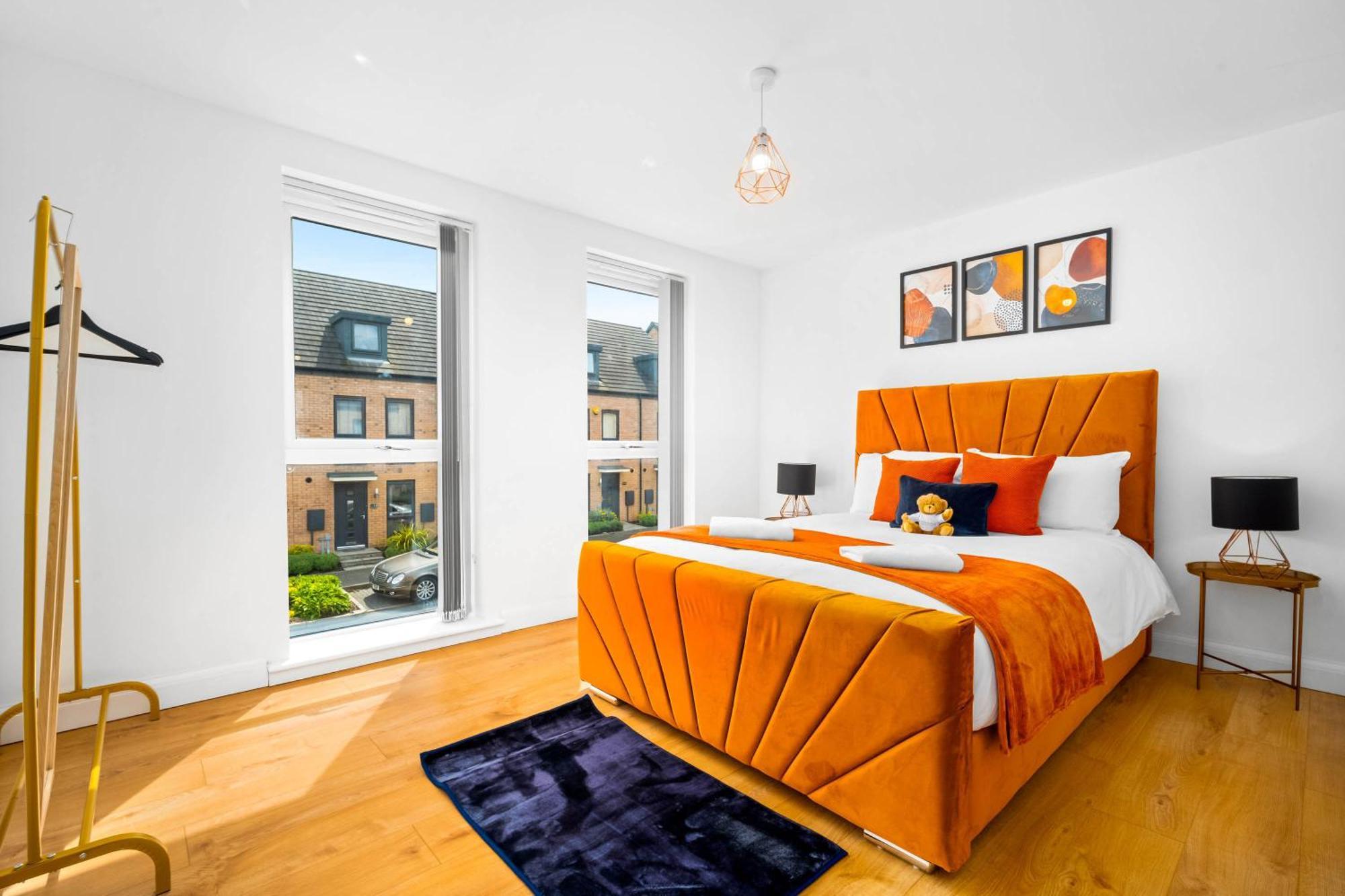 Luxury City Centre 5 Bed House With En-Suite, Bbq, On-Site Parking By Azura Nights Birmingham Eksteriør bilde