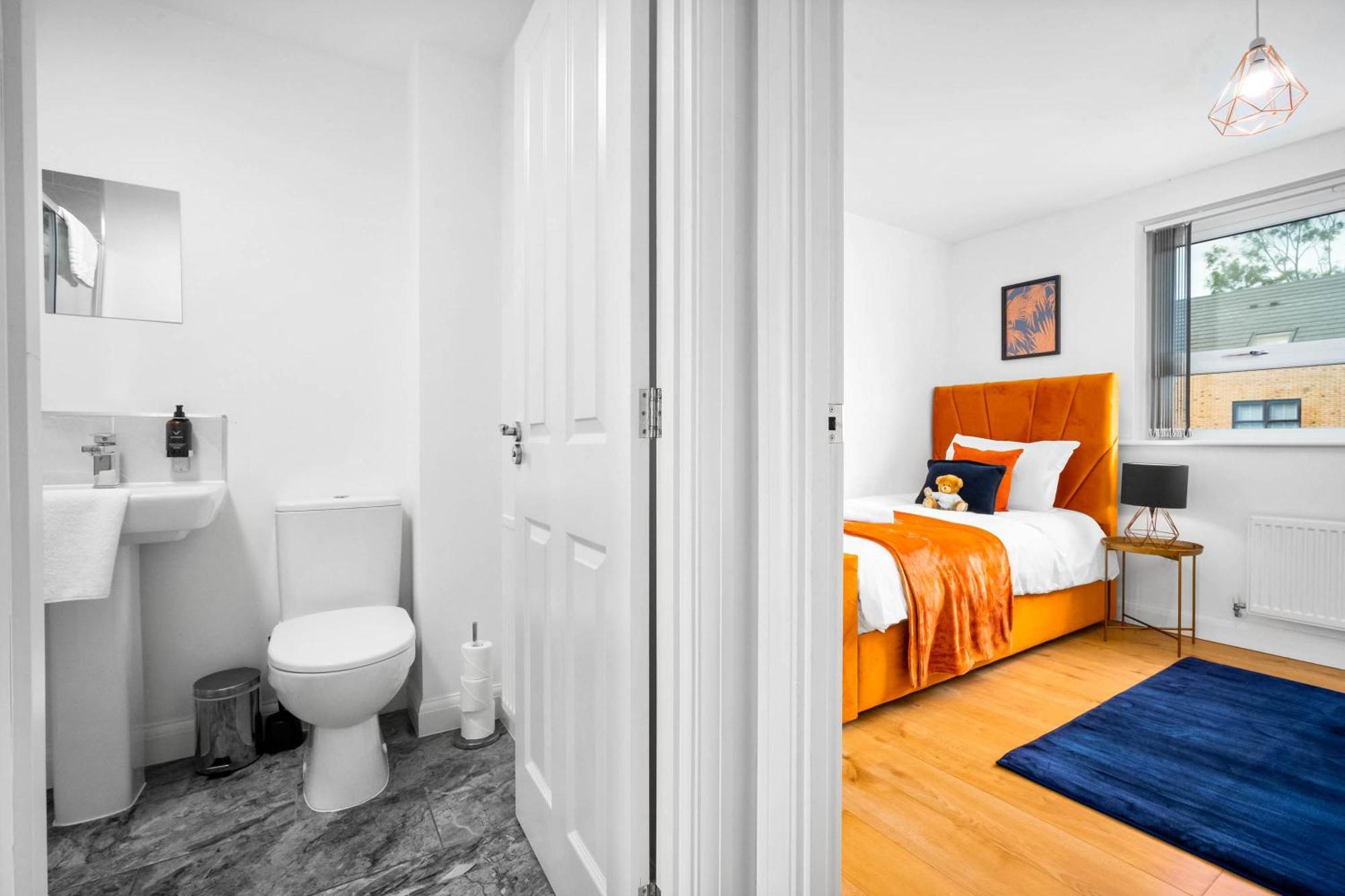Luxury City Centre 5 Bed House With En-Suite, Bbq, On-Site Parking By Azura Nights Birmingham Eksteriør bilde